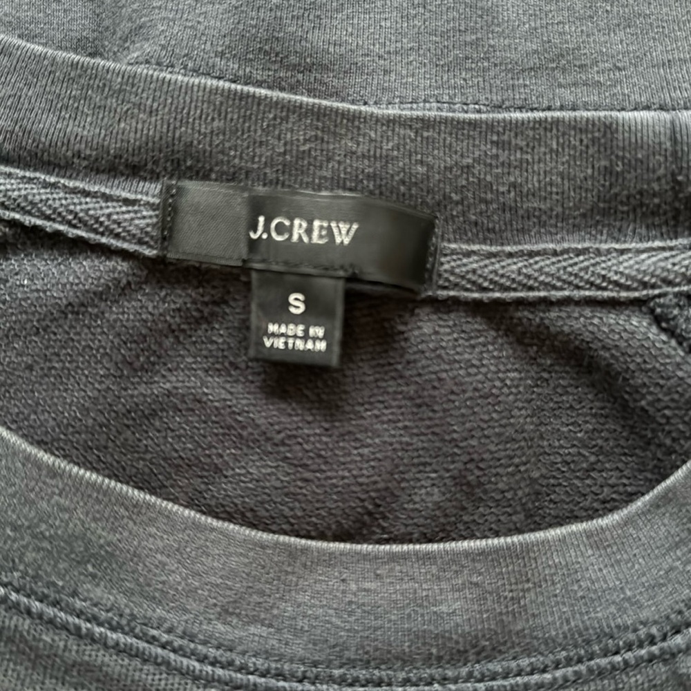 J Crew vintage cotton lightweight sweatshirt women’s small like new built